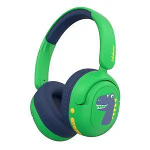 Bluetooth Kids Headphones, Wireless Headphones for Kid with Mic, 75/85/94dB Volume Limited, Includes 3.5mm Aux Cord, Foldable Dinosaur Teens Headset for School, Home, Travel, Tablet Bluetooth Kids Headphones, Wireless Headphones for Kid with Mic, 75/85/94dB Volume Limited, Includes 3.5mm Aux Cord, Foldable Dinosaur Teens Headset for School, Home, Travel, Tablet