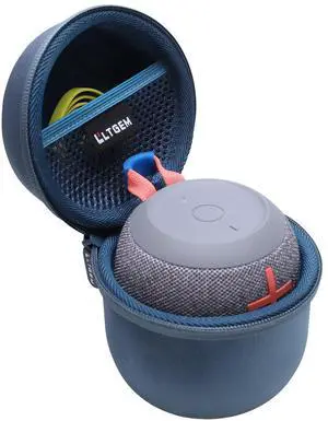 Case for Ultimate Ears WONDERBOOM 4 Waterproof Bluetooth Speaker Blue | Hard Carrying Travel Case for Ultimate Ears WONDERBOOM 4/3/2/Play Portable Waterproof Bluetooth Speaker Case for Ultimate Ears WONDERBOOM 4 Waterproof Bluetooth Speaker Blue | Hard Carrying Travel Case for Ultimate Ears WONDERBOOM 4/3/2/Play Portable Waterproof Bluetooth Speaker