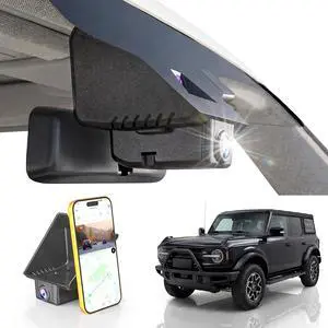 4K Dash Cam Suitable for Ford Bronco 2021-2024 & Rapor (Model A) OEM | Not for Bronco Sport, integrated Camera,Look,UHD 2160P Video HDR, APP, Loop Recording, G-Sensor, Plug & Play,5.8G Wi-Fi,GPS 4K Dash Cam Suitable for Ford Bronco 2021-2024 & Rapor (Model A) OEM | Not for Bronco Sport, integrated Camera,Look,UHD 2160P Video HDR, APP, Loop Recording, G-Sensor, Plug & Play,5.8G Wi-Fi,GPS