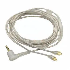 Replacement EAC64CL 64 -Inch Detachable Earphone Cable for Shure SE215, SE315, SE425 SE535 and SE846 Earphones (Clear) Replacement EAC64CL 64 -Inch Detachable Earphone Cable for Shure SE215, SE315, SE425 SE535 and SE846 Earphones (Clear)