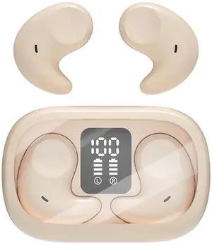 Sleep Earbuds Bluetooth in Ear Light-Weight Headphones, Mini Invisible Earplugs Small Design for Side Sleepers, 58H Playtime with Charging Case, Clear Calls& Noise Block, Off White Sleep Earbuds Bluetooth in Ear Light-Weight Headphones, Mini Invisible Earplugs Small Design for Side Sleepers, 58H Playtime with Charging Case, Clear Calls& Noise Block, Off White