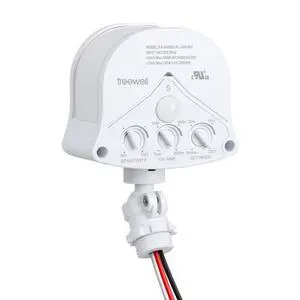 240° & 360° Replacement Motion Sensor, Adjustable Time & Detection Sensitivity Up to 70 Feet Range, 4 Working Modes Outdoor Motion Detector for Security Floodlight, White, UL Listed 240° & 360° Replacement Motion Sensor, Adjustable Time & Detection Sensitivity Up to 70 Feet Range, 4 Working Modes Outdoor Motion Detector for Security Floodlight, White, UL Listed