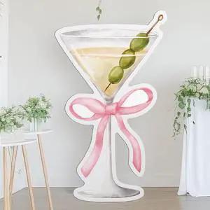 4ft a Tini Bit Older Birthday Decorations Pink Martini Party Backdrop Birthday Party Cardboard Cutouts Decor for Women Bar Wedding Bridal Shower Supplies 4ft a Tini Bit Older Birthday Decorations Pink Martini Party Backdrop Birthday Party Cardboard Cutouts Decor for Women Bar Wedding Bridal Shower Supplies