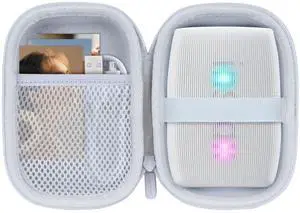 Storage Case Compatible with Fujifilm Instax Mini Link 3 2 1 Smartphone Printer (Clay White Case) Storage Case Compatible with Fujifilm Instax Mini Link 3 2 1 Smartphone Printer (Clay White Case)