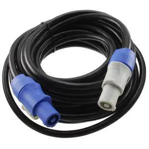 CablesOnline, 25ft. 16AWG Stage Lighting Fixture PowerCon-Compatible Power-Through Jumper Cable, PC-KA625 CablesOnline, 25ft. 16AWG Stage Lighting Fixture PowerCon-Compatible Power-Through Jumper Cable, PC-KA625