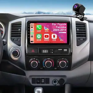 4G+64G Android Car Radio for Toyota Tacoma 2005-2015, 9 Inch Tacoma Stereo Upgrade Support Wireless Carplay Android Auto, Touch Screen Head Unit with GPS Navigation BT Backup Camera FM DSP SWC 5GWiFi 4G+64G Android Car Radio for Toyota Tacoma 2005-2015, 9 Inch Tacoma Stereo Upgrade Support Wireless Carplay Android Auto, Touch Screen Head Unit with GPS Navigation BT Backup Camera FM DSP SWC 5GWiFi