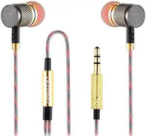 YSM1000 Earphones Wired Earbud Headphones with 3.5mm Jack | Aluminum, In-Ear, Deep Bass, Tangle-Free 1.2m Cord, S/M/L Ear Buds & Case included, No Mic YSM1000 Earphones Wired Earbud Headphones with 3.5mm Jack | Aluminum, In-Ear, Deep Bass, Tangle-Free 1.2m Cord, S/M/L Ear Buds & Case included, No Mic