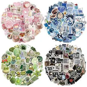 400 PCS Cute Stickers,Aesthetic Motivational and Inspirational Stickers for Adults, Teens, Laptops, Water Bottles, Journals, INS Style Summer Sticker for Journaling, Planners and Scrapbooks 400 PCS Cute Stickers,Aesthetic Motivational and Inspirational Stickers for Adults, Teens, Laptops, Water Bottles, Journals, INS Style Summer Sticker for Journaling, Planners and Scrapbooks