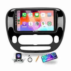 for Kia Soul 2014-2019 Manual AC Car CarPlay Android Auto Navigation Stereo GPS Radio Reverse Camera Display 9" IPS Touchscreen Headunit Tablet Pad Media Player, if Applicable Quad Core 2G+64G for Kia Soul 2014-2019 Manual AC Car CarPlay Android Auto Navigation Stereo GPS Radio Reverse Camera Display 9" IPS Touchscreen Headunit Tablet Pad Media Player, if Applicable Quad Core 2G+64G