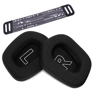 Replacement Earpads for Logitech G733 G535 G335 Lightspeed Wireless Gaming Headset, Ear Pads Cushions with Comfort Noise Isolation Foam (Black) Replacement Earpads for Logitech G733 G535 G335 Lightspeed Wireless Gaming Headset, Ear Pads Cushions with Comfort Noise Isolation Foam (Black)