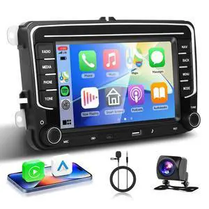 4G+64G Car Stereo for VW Passat Jetta MK5 MK6 Tiguan Golf Polo Seat Wireless Carplay/Android Auto Android Car Radio,7 Touch Screen GPS WiFi Bluetooth FM/RDS SWC USB/Type-C+Backup Camera 4G+64G Car Stereo for VW Passat Jetta MK5 MK6 Tiguan Golf Polo Seat Wireless Carplay/Android Auto Android Car Radio,7 Touch Screen GPS WiFi Bluetooth FM/RDS SWC USB/Type-C+Backup Camera