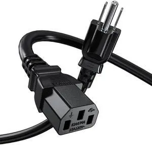 Power Station Charging Cable 6FT, 14AWG Fast Charging Cable Compatible with Ecoflow Delta/River Series, Bluetti EB3A, Anker 757/767, 125Volt 15A Universal AC Power Cord Power Station Charging Cable 6FT, 14AWG Fast Charging Cable Compatible with Ecoflow Delta/River Series, Bluetti EB3A, Anker 757/767, 125Volt 15A Universal AC Power Cord
