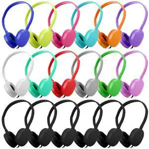 18 Pack Class Set Headphones for Students Bulk Headphones for Classroom School Adjustable 3.5mm Wired Earphones Classroom Must Haves Teacher Supplies(Mixed Colors) 18 Pack Class Set Headphones for Students Bulk Headphones for Classroom School Adjustable 3.5mm Wired Earphones Classroom Must Haves Teacher Supplies(Mixed Colors)