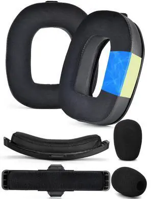 Earpads for Astro A50 Gen 4, Gen 5 and A50X (Cooling Gel Silky) | Mod Kit Ear Cushions and Headband, Upgrade High-Density Noise Cancelling Foam, Added Thickness Earpads for Astro A50 Gen 4, Gen 5 and A50X (Cooling Gel Silky) | Mod Kit Ear Cushions and Headband, Upgrade High-Density Noise Cancelling Foam, Added Thickness