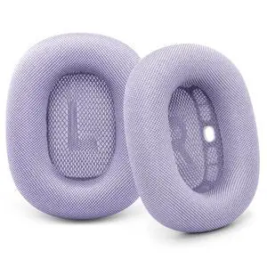 Ear Cushions for AirPods Max 1 & 2 Headphones, Mesh Ear Pads Replacement | With Strong Magnet Silicone Foam for Apple Over-Ear Headset Upgraded Ear Cups (Purple) Ear Cushions for AirPods Max 1 & 2 Headphones, Mesh Ear Pads Replacement | With Strong Magnet Silicone Foam for Apple Over-Ear Headset Upgraded Ear Cups (Purple)