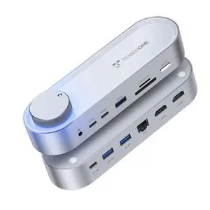 USB C Laptop Docking Station Dual Monitor, 100W PD, 5×USB 10Gbps | 15-in-1 Dual HDMI 4K@60Hz, Volume Knob, 100W Charger, Ethernet Audio SD/TF for Dell/Lenovo/HP/Windows(No Power Adapter) USB C Laptop Docking Station Dual Monitor, 100W PD, 5×USB 10Gbps | 15-in-1 Dual HDMI 4K@60Hz, Volume Knob, 100W Charger, Ethernet Audio SD/TF for Dell/Lenovo/HP/Windows(No Power Adapter)