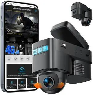 4G LTE Cellular Dash Cam with Live Streaming & GPS Tracking - Dual Car Security Camera with Remote Live View,Cloud Storage,AI Motion Detection,Sentry Mode, Anti-Theft Protection for Vandalism 4G LTE Cellular Dash Cam with Live Streaming & GPS Tracking - Dual Car Security Camera with Remote Live View,Cloud Storage,AI Motion Detection,Sentry Mode, Anti-Theft Protection for Vandalism