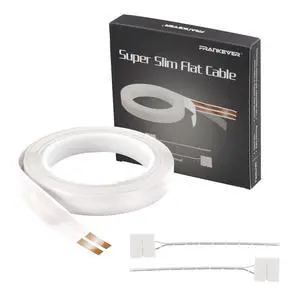 23-Gauge Hidden Super Flat Speaker Audio Cable Wire (25ft+2 Connectors-D) | Super Flat Ghost Wire Suitable for Audio Wire, LED Lighting and Other Low Voltage Appliance Connection 23-Gauge Hidden Super Flat Speaker Audio Cable Wire (25ft+2 Connectors-D) | Super Flat Ghost Wire Suitable for Audio Wire, LED Lighting and Other Low Voltage Appliance Connection