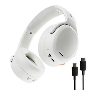 Crusher ANC 2 Wireless Over-Ear Bluetooth Headphones with Extra USB-C Charging Cable, Multi-Sensory Bass, Active Noise Cancelling, 60 Hours Battery, Microphone iPhone Android - Bone Crusher ANC 2 Wireless Over-Ear Bluetooth Headphones with Extra USB-C Charging Cable, Multi-Sensory Bass, Active Noise Cancelling, 60 Hours Battery, Microphone iPhone Android - Bone