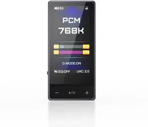 QX13 Portable DAC Amp, ES9027PRO 8-Ch DAC, 900mW×2, XMOS 16-Core, 10-Band EQ, Carbon Fiber Body, Color Display (Black) QX13 Portable DAC Amp, ES9027PRO 8-Ch DAC, 900mW×2, XMOS 16-Core, 10-Band EQ, Carbon Fiber Body, Color Display (Black)
