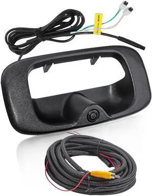 Tailgate Handle Backup Camera for 1999-2006 Chevy Silverado GMC Sierra 1500 2500 3500 HD Classic Tailgate Reversing Rear View Back Up Camera RCA Plug, Replaces# 15228539, GM1915105, GM1916102 Tailgate Handle Backup Camera for 1999-2006 Chevy Silverado GMC Sierra 1500 2500 3500 HD Classic Tailgate Reversing Rear View Back Up Camera RCA Plug, Replaces# 15228539, GM1915105, GM1916102