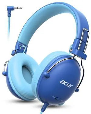Kids Headphones Wired for School, 74-85dB Limiter, Blue OHW342 | Foldable on-ear Stereo Sound, no Mic, 3.5mm Jack,for Kids Boys Girls Classroom Travel Chromebook iPad Tablets Kids Headphones Wired for School, 74-85dB Limiter, Blue OHW342 | Foldable on-ear Stereo Sound, no Mic, 3.5mm Jack,for Kids Boys Girls Classroom Travel Chromebook iPad Tablets