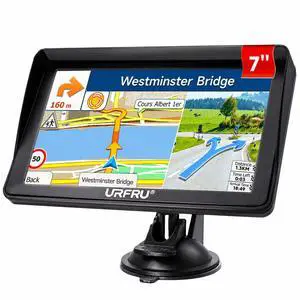 7-inch GPS Navigator for Car Truck RV with Hood, No Network Needed | 2026 Offline Maps with Free Update, Custom Route by Truck Size, Voice Navigation Safe Driving Alert, HD Touchscreen 7-inch GPS Navigator for Car Truck RV with Hood, No Network Needed | 2026 Offline Maps with Free Update, Custom Route by Truck Size, Voice Navigation Safe Driving Alert, HD Touchscreen