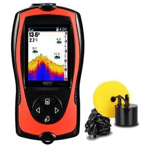Portable Fish Finder Handheld Kayak Fish Finders Wired Fish Depth Finder Sonar Sensor Transducer for Boat Fishing Sea Fishing Portable Fish Finder Handheld Kayak Fish Finders Wired Fish Depth Finder Sonar Sensor Transducer for Boat Fishing Sea Fishing