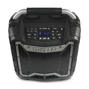 EcoTrek Rugged Waterproof Floating Portable Bluetooth Wireless 100 Watt Stereo Smart Speaker and PA System (Gray) EcoTrek Rugged Waterproof Floating Portable Bluetooth Wireless 100 Watt Stereo Smart Speaker and PA System (Gray)