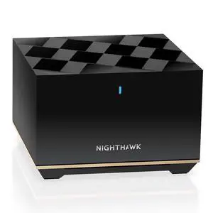 Nighthawk Tri-Band Whole Home Mesh WiFi 6E Add-on Satellite (MS90) Works with Your Nighthawk MK93S System - Adds Up to 2,500 sq. ft. Coverage - AXE5700 (Up to 5.7Gbps) Nighthawk Tri-Band Whole Home Mesh WiFi 6E Add-on Satellite (MS90) Works with Your Nighthawk MK93S System - Adds Up to 2,500 sq. ft. Coverage - AXE5700 (Up to 5.7Gbps)