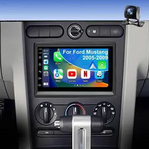 5GWifi Android Upgrade Car Radio for Ford Mustang 2005-2009, Explorer 2006-2010, Ford E150/E250/E350 2009-2014 7inch Touch Screen Stereo Head Unit Wireless Carplay Android Auto GPS Bluetooth FM Camera 5GWifi Android Upgrade Car Radio for Ford Mustang 2005-2009, Explorer 2006-2010, Ford E150/E250/E350 2009-2014 7inch Touch Screen Stereo Head Unit Wireless Carplay Android Auto GPS Bluetooth FM Camera