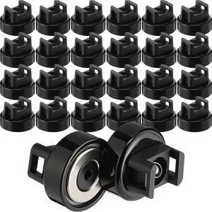 24 Pieces Magnet Zip Tie Mount 22 mm Heavy-duty Magnetic Zip Tie Mounts 22LBS Strong Multipurpose Wire Cable Holder Mount for Home Office Wire Management Marine Electrical Wiring 24 Pieces Magnet Zip Tie Mount 22 mm Heavy-duty Magnetic Zip Tie Mounts 22LBS Strong Multipurpose Wire Cable Holder Mount for Home Office Wire Management Marine Electrical Wiring