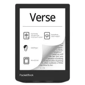 Verse E-Readers | Eye-Friendly 6'' E-Ink Carta HD Touchscreen | Adjustable SMARTlight | Up to 1 Month of Battery Life | WiFi & Memory Card Slot | E-Book Reader in Misty Grey Verse E-Readers | Eye-Friendly 6'' E-Ink Carta HD Touchscreen | Adjustable SMARTlight | Up to 1 Month of Battery Life | WiFi & Memory Card Slot | E-Book Reader in Misty Grey