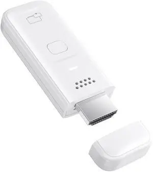 Wireless HDMI Display Dongle Adapter, 4K Decode & 1080P@60Hz Output White | Plug & Play Wireless Casting for iPhone/iPad/MacBook to TV/Monitor/Projector, Portable HDMI Extender Support AirPlay Wireless HDMI Display Dongle Adapter, 4K Decode & 1080P@60Hz Output White | Plug & Play Wireless Casting for iPhone/iPad/MacBook to TV/Monitor/Projector, Portable HDMI Extender Support AirPlay