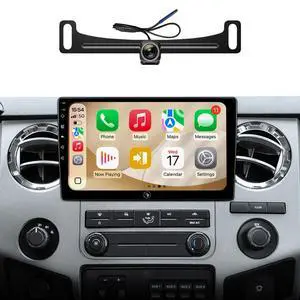 Car Stereo for Ford F150 2004-2008 F250 F350 Wireless CarPlay Auto | Fits F250 F350 2008-2016, Fast Boot Linux QLED Touchscreen, 1080P Backup Camera Included, SWC, Plug & Play Dash Kit Upgrade Car Stereo for Ford F150 2004-2008 F250 F350 Wireless CarPlay Auto | Fits F250 F350 2008-2016, Fast Boot Linux QLED Touchscreen, 1080P Backup Camera Included, SWC, Plug & Play Dash Kit Upgrade
