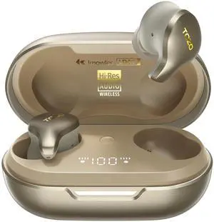 Golden X1 Wireless Earbuds Balanced Armature and Hybrid Dynamic Driver | Bluetooth Headphones OrigX Pro, LDAC & Hi-Res Audio Wireless, Environment & Active Noise Cancellation Headset Golden X1 Wireless Earbuds Balanced Armature and Hybrid Dynamic Driver | Bluetooth Headphones OrigX Pro, LDAC & Hi-Res Audio Wireless, Environment & Active Noise Cancellation Headset