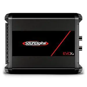 EVOX2 800.4-4 Ohm 4-Channel 800W RMS Bridged Power Car Amplifier EVOX2 800.4-4 Ohm 4-Channel 800W RMS Bridged Power Car Amplifier
