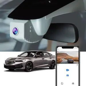 4K Dash Cam Compatible with Acura Integra 2023-2026 & Type S (Black Cover), Integrated OEM Look, 2160P UHD Video, Built-in WiFi & APP, Loop Recording, Gravity Sensor, Plug & Play, 64GB Card 4K Dash Cam Compatible with Acura Integra 2023-2026 & Type S (Black Cover), Integrated OEM Look, 2160P UHD Video, Built-in WiFi & APP, Loop Recording, Gravity Sensor, Plug & Play, 64GB Card