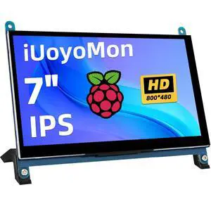 7 Inch Screen for Raspberry Pi, 1024×600 IPS HDMI Capacitive Screen LCD Display, Mini Portable Monitor Compatible with Raspberry Pi 5/4/3 BB Black Banana Pi Win11/10/8/7 (Non-Touch) 7 Inch Screen for Raspberry Pi, 1024×600 IPS HDMI Capacitive Screen LCD Display, Mini Portable Monitor Compatible with Raspberry Pi 5/4/3 BB Black Banana Pi Win11/10/8/7 (Non-Touch)