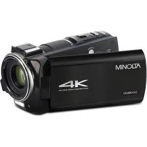 Showtime MN4K100Z 4K Camcorder, 10X Optical Zoom, 28MP (Black) | Portable wireless speaker delivers convenient audio for home, travel and outdoor adventures Showtime MN4K100Z 4K Camcorder, 10X Optical Zoom, 28MP (Black) | Portable wireless speaker delivers convenient audio for home, travel and outdoor adventures