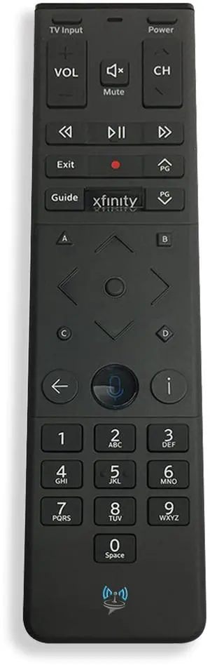 Remote Control Replacement Xfinity XR15 for Comcast X1 Xi6 Xi5 XG2 & Flex - Voice Commands Backlit Black ABS Plastic RC with Batteries Included Remote Control Replacement Xfinity XR15 for Comcast X1 Xi6 Xi5 XG2 & Flex - Voice Commands Backlit Black ABS Plastic RC with Batteries Included