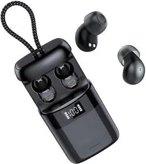Sleep Earbuds Bluetooth 6.0 in Ear, 2026 New Mini Sleep Headphones with Sleep Monitor and APP, Sleepbuds for Side Sleepers, 48H Playtime Sleep Earphones with Personal Alarm/Small Earplugs, Black Sleep Earbuds Bluetooth 6.0 in Ear, 2026 New Mini Sleep Headphones with Sleep Monitor and APP, Sleepbuds for Side Sleepers, 48H Playtime Sleep Earphones with Personal Alarm/Small Earplugs, Black