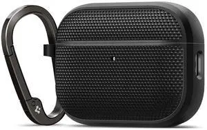 Classic Fit Designed for AirPods Pro 3 Case (2025) | Premium Fabric with Inner Suede Lining, Carabiner Included, Wireless Charging Compatible - Black Classic Fit Designed for AirPods Pro 3 Case (2025) | Premium Fabric with Inner Suede Lining, Carabiner Included, Wireless Charging Compatible - Black