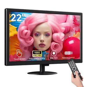 22 Full HD Touch Monitor 10-Point Capacitive Touch, HDMI/VGA/BNC, Built-in Speakers, VESA Mount Ideal for POS, Office & Industrial Use 22 Full HD Touch Monitor 10-Point Capacitive Touch, HDMI/VGA/BNC, Built-in Speakers, VESA Mount Ideal for POS, Office & Industrial Use