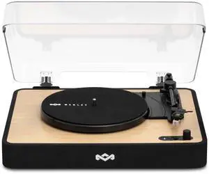 House of Revolution Wireless Turntable - Bluetooth Record Player, 3-Speed Sustainably Made Vinyl Player, Easy Set Up Home Turntables for Vinyl Records with Dust Cover House of Revolution Wireless Turntable - Bluetooth Record Player, 3-Speed Sustainably Made Vinyl Player, Easy Set Up Home Turntables for Vinyl Records with Dust Cover