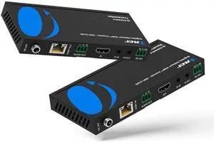 8K@30Hz HDMI Extender Balun HDBaseT 300ft - VRR, HDR, CEC, IR, RS-232 | 4K HDMI Extender, HDBaseT 4K 120Hz 40Gbps FRL, Dolby Vision, HLG, Dolby Atmos, DTS:X, Audio Extraction 8K@30Hz HDMI Extender Balun HDBaseT 300ft - VRR, HDR, CEC, IR, RS-232 | 4K HDMI Extender, HDBaseT 4K 120Hz 40Gbps FRL, Dolby Vision, HLG, Dolby Atmos, DTS:X, Audio Extraction