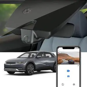 4K Dash Cam Suitable for Hyundai IONIQ 5 2022-2024 (6 Vents) SE Standard Range SEL Limited, OEM Look, UHD 2160P Video, Built-in WiFi & APP, Loop Recording, G-Sensor, Plug & Play, 64GB Card 4K Dash Cam Suitable for Hyundai IONIQ 5 2022-2024 (6 Vents) SE Standard Range SEL Limited, OEM Look, UHD 2160P Video, Built-in WiFi & APP, Loop Recording, G-Sensor, Plug & Play, 64GB Card