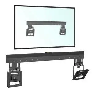 Ultra Slim TV Wall Mount for 43-100" TVs, Frame Compatible | Micro gap 0.37in low profile flush mount, compatible with most TVs, great alternative for Frame TV, max VESA 600x800, 165 lbs Ultra Slim TV Wall Mount for 43-100" TVs, Frame Compatible | Micro gap 0.37in low profile flush mount, compatible with most TVs, great alternative for Frame TV, max VESA 600x800, 165 lbs