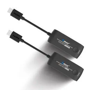 Wireless HDMI Extender 60ft 4K@30Hz, 5.2 GHz SSID Pairing, Low-Latency | Wireless HDMI Transmitter Receiver 5GHz, HDMI 1.4, HDCP 1.4, 10.2Gbps, Channel Switching, 24/7 Operation Wireless HDMI Extender 60ft 4K@30Hz, 5.2 GHz SSID Pairing, Low-Latency | Wireless HDMI Transmitter Receiver 5GHz, HDMI 1.4, HDCP 1.4, 10.2Gbps, Channel Switching, 24/7 Operation