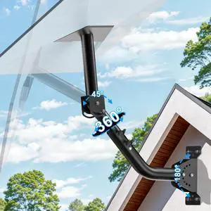 Gen 3/Standard 4/4X Adjustable Starlink Mount, 360°Rotation, 180° & 45°Tilt | Heavy-Duty Metal Starlink Pole Mount Kit, Easy Installation, Rust-Proof, Weather-Resistant for Concrete and Wooden Walls Gen 3/Standard 4/4X Adjustable Starlink Mount, 360°Rotation, 180° & 45°Tilt | Heavy-Duty Metal Starlink Pole Mount Kit, Easy Installation, Rust-Proof, Weather-Resistant for Concrete and Wooden Walls